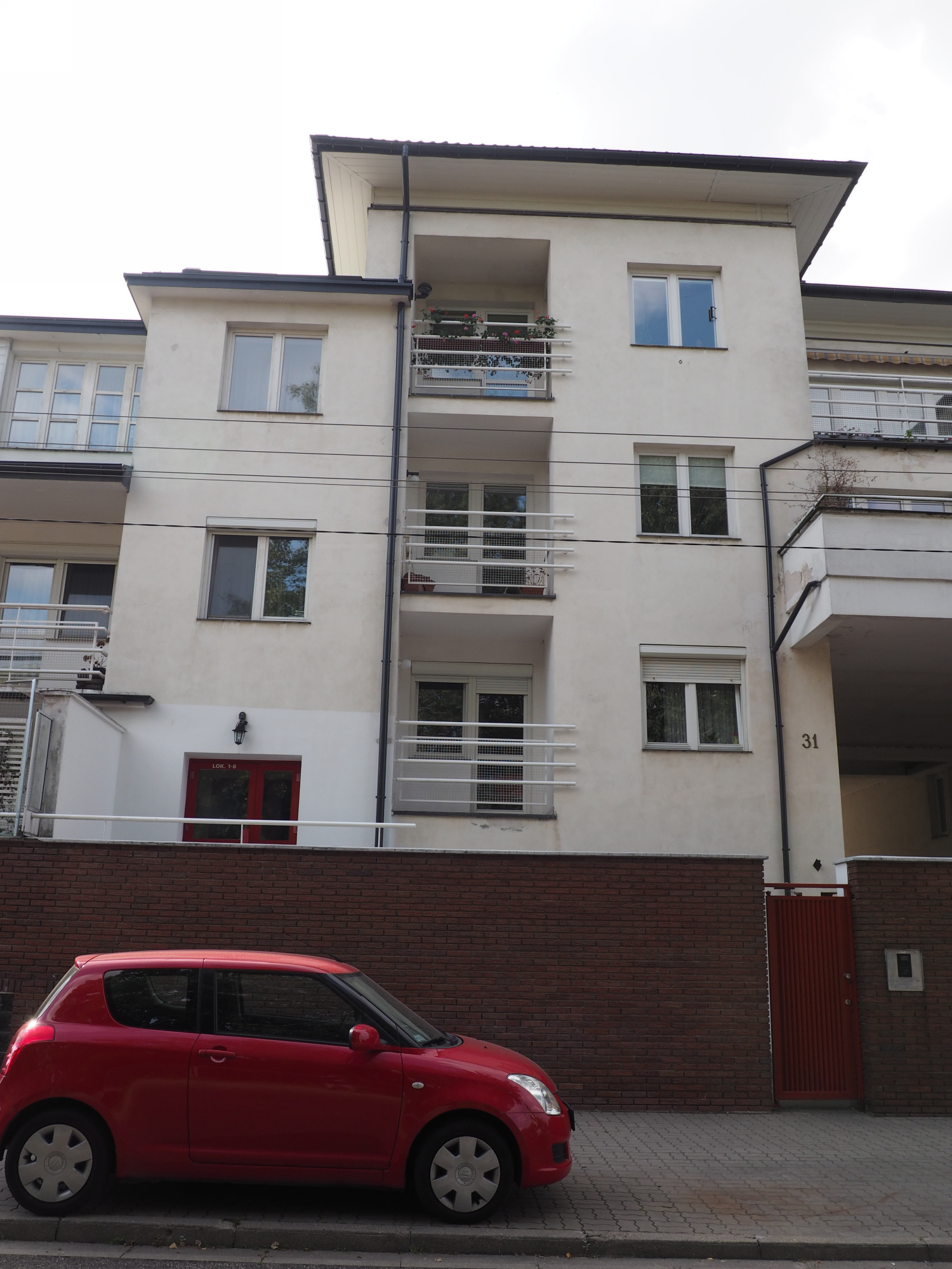 Zdjęcie architektury budynku Budynek mieszkalny